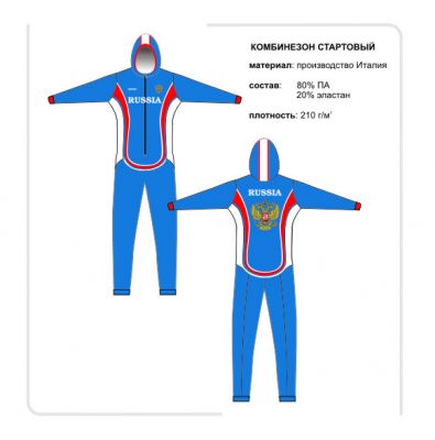 Конькобежная форма Российской сборной. ― sport-newish.ru
